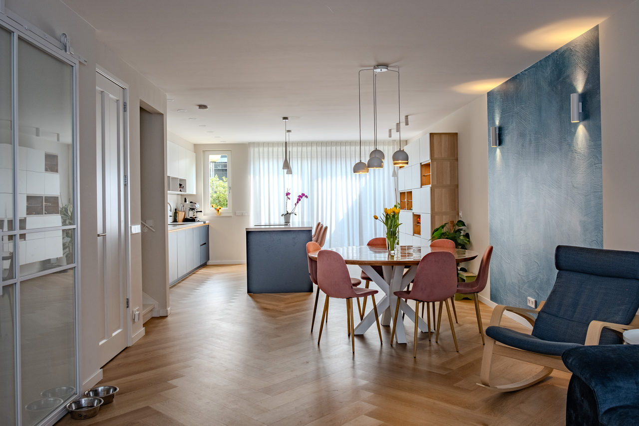 Rosy sky: home interior design in Amstelveen, photo 6 of 50