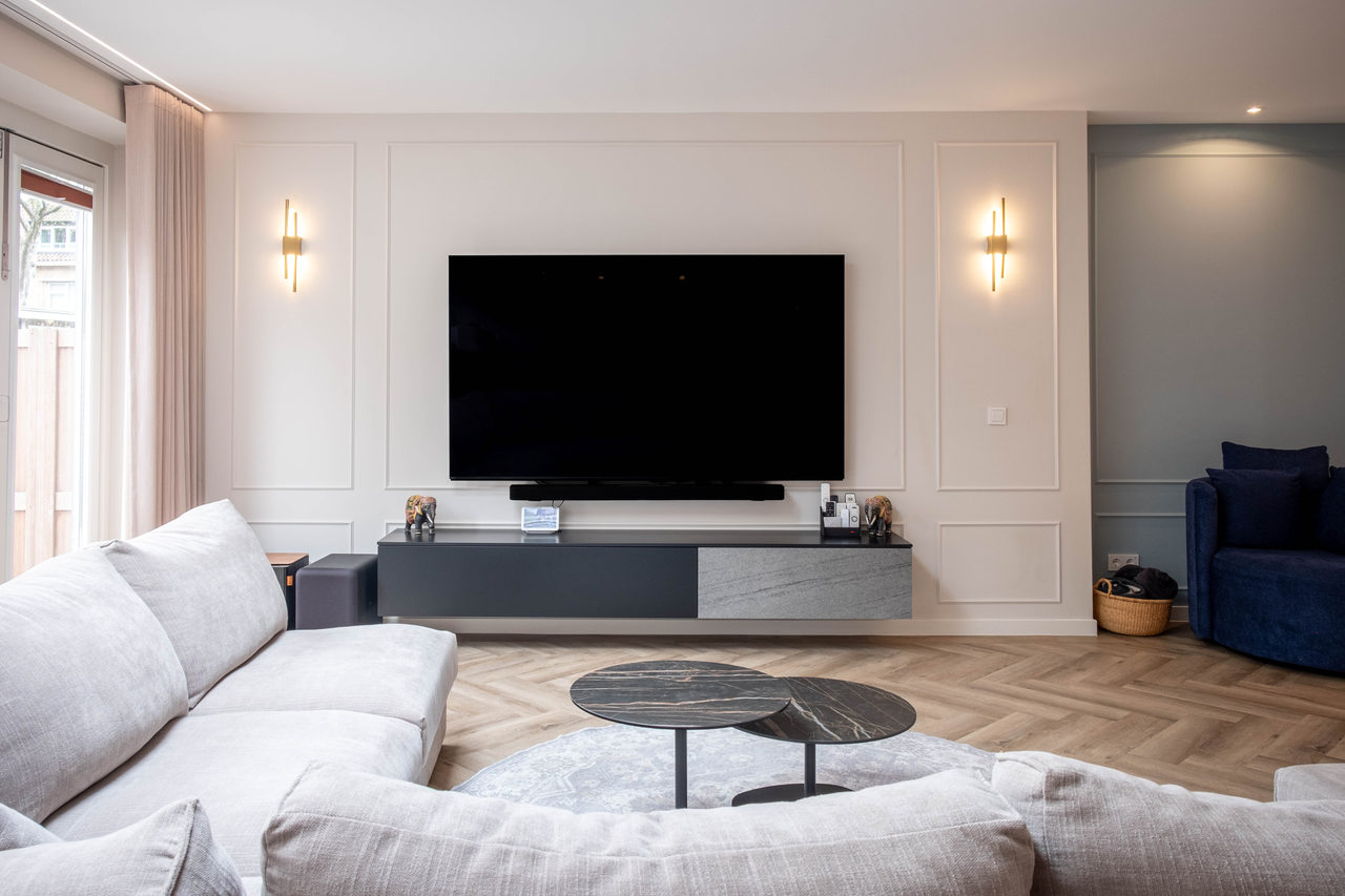 Golden Navy: home interior design in Amstelveen, photo 12 of 58