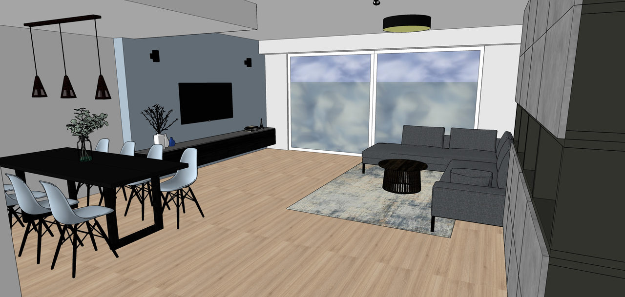 Cloudy blue: home interior design in Amstelveen, photo 23 of 31