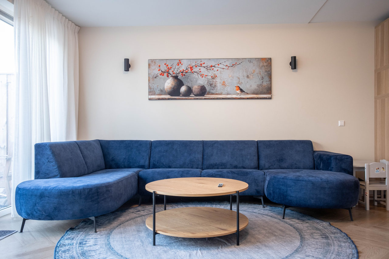 Navy oak: home interior design in Purmerend, photo 2 of 50