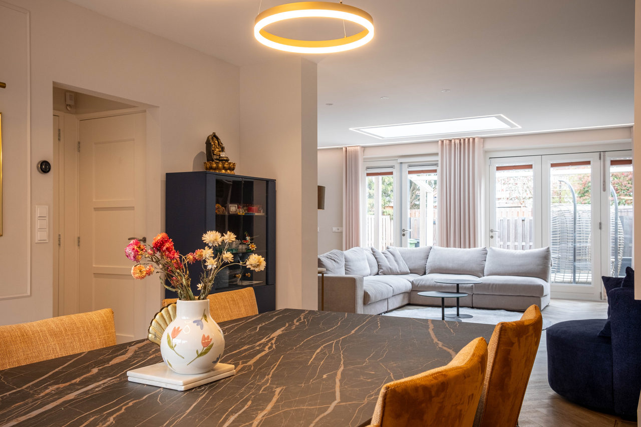 Golden Navy: home interior design in Amstelveen, photo 3 of 58