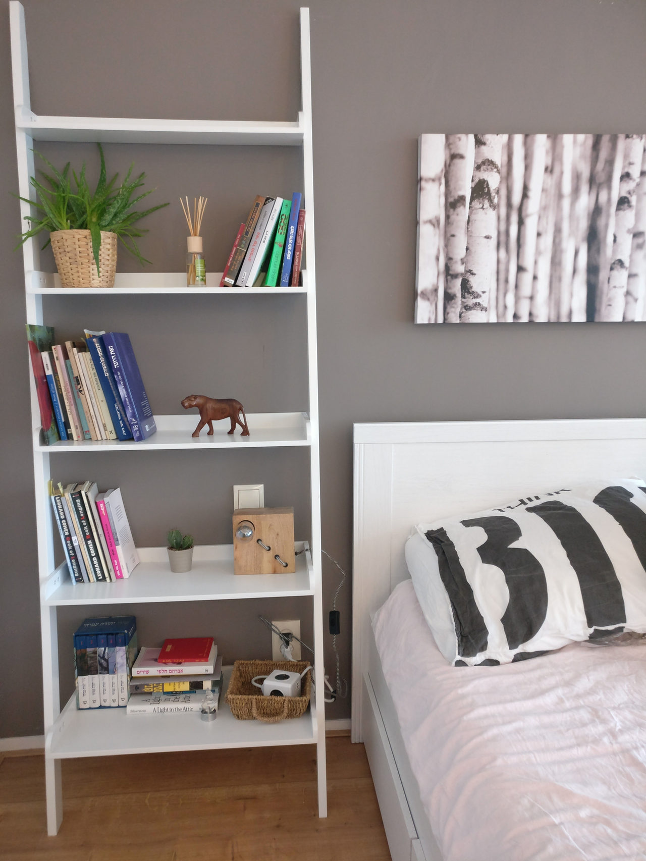 Black Brick Fireplace: rental property interior design in Amsterdam, photo 15 of 26