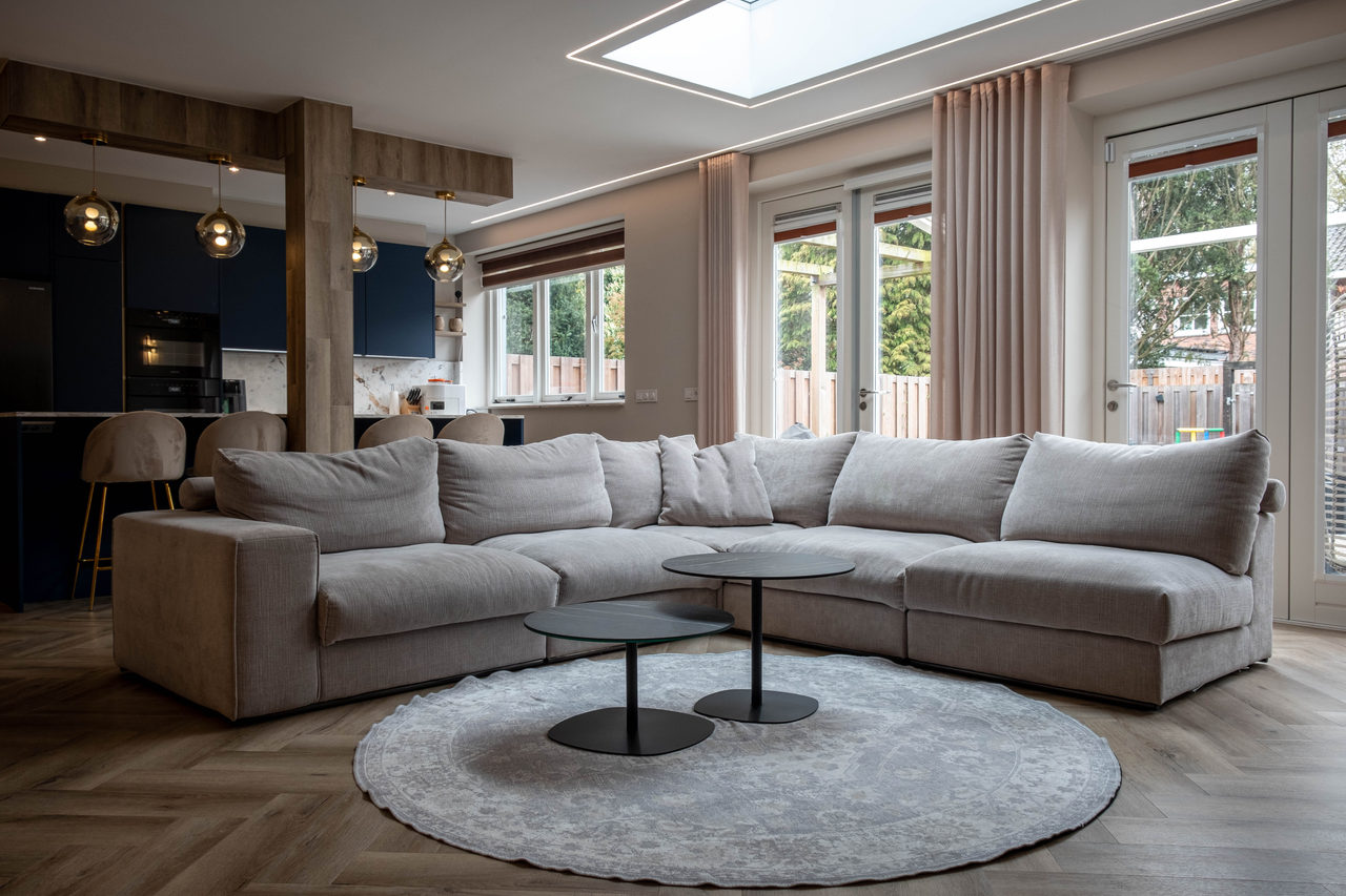 Golden Navy: home interior design in Amstelveen, photo 7 of 58