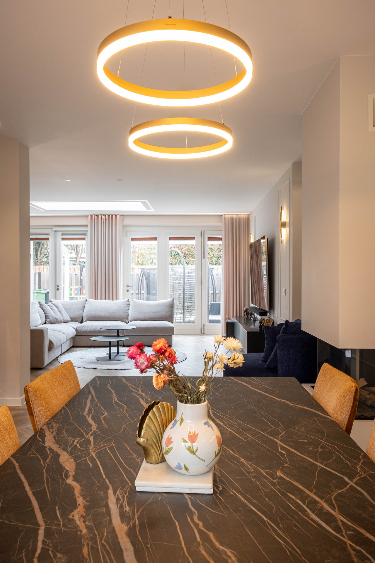 Golden Navy: home interior design in Amstelveen, photo 2 of 58