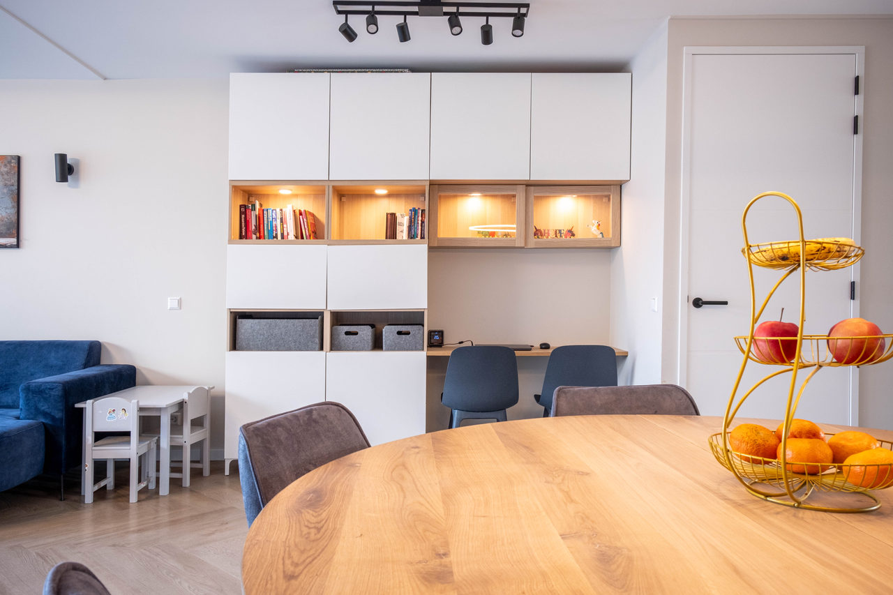 Navy oak: home interior design in Purmerend, photo 4 of 50