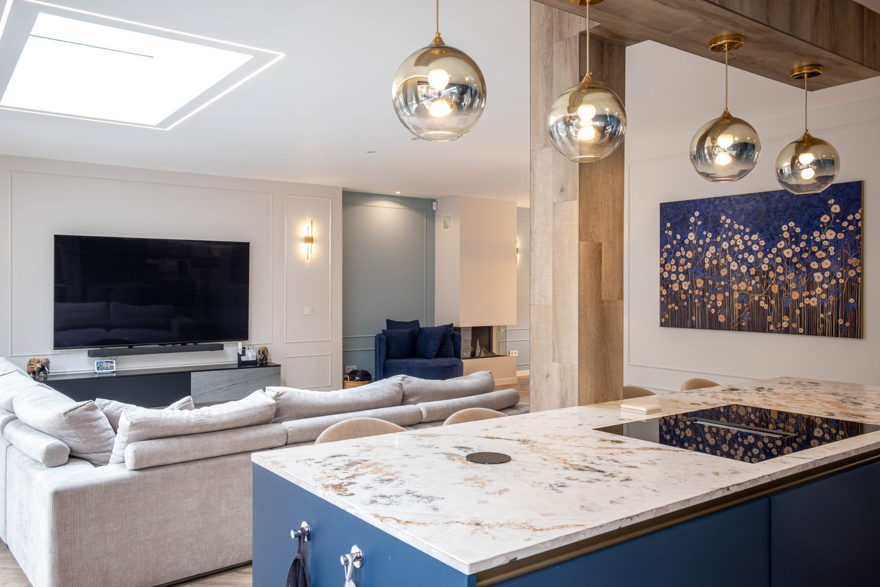 Golden Navy: home interior design in Amstelveen, photo 21 of 58