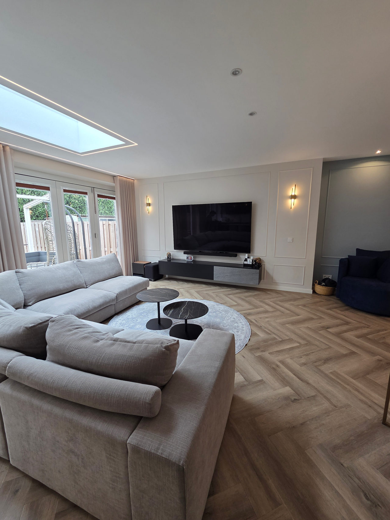 Golden Navy: home interior design in Amstelveen, photo 10 of 58