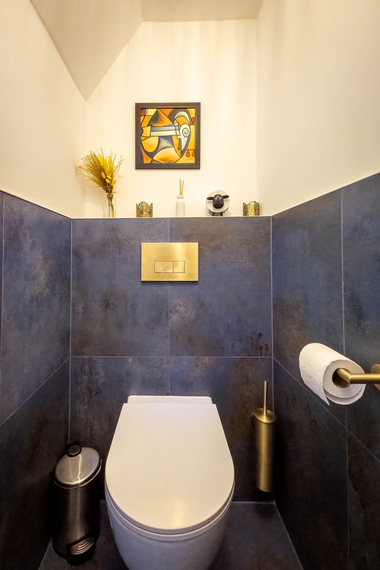 Golden Navy: home interior design in Amstelveen, photo 23 of 58