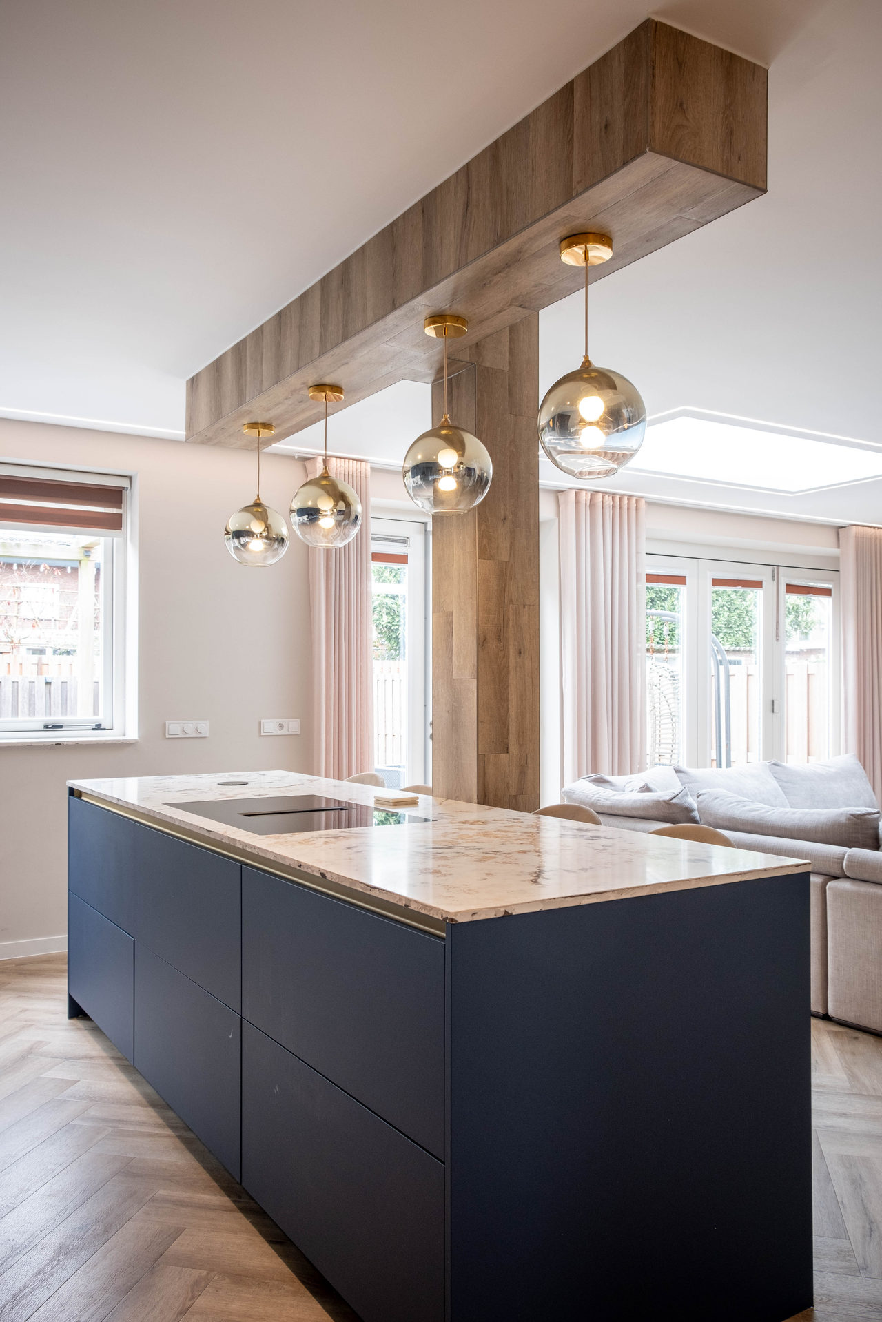 Golden Navy: home interior design in Amstelveen, photo 18 of 58