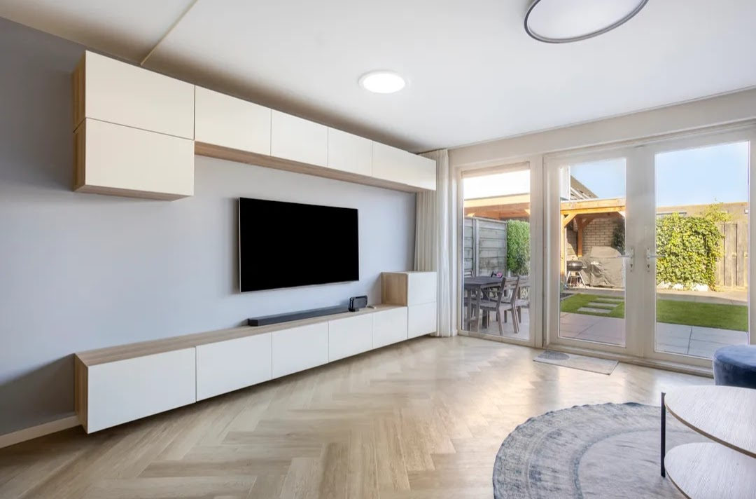 Navy oak: home interior design in Purmerend, photo 33 of 50