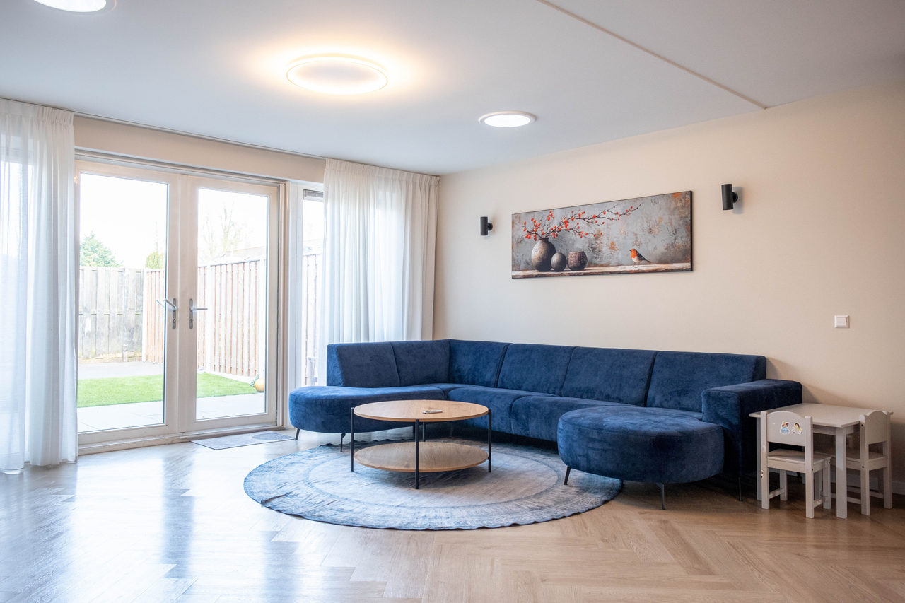 Navy oak: home interior design in Purmerend, photo 3 of 50