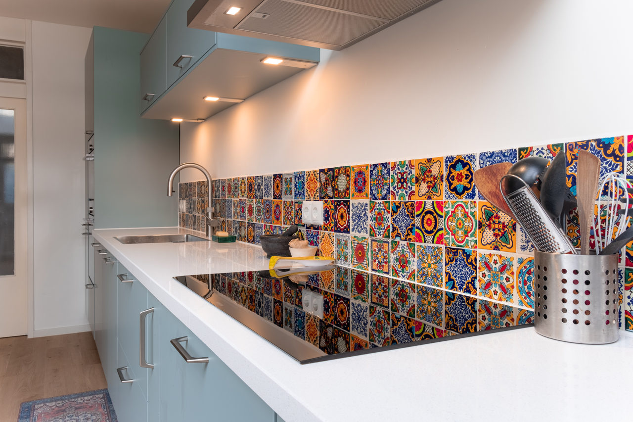 Portuguese Tiled Kitchen: kitchen design in Amstelveen, photo 7 of 27