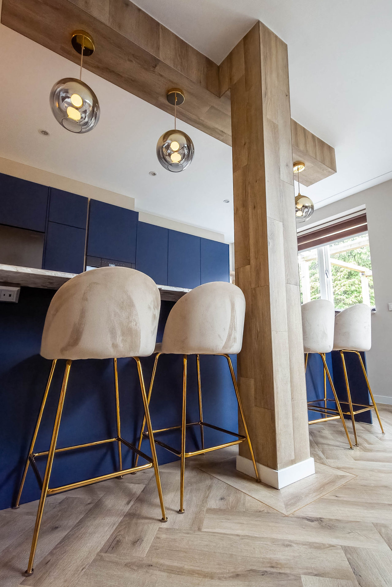 Golden Navy: home interior design in Amstelveen, photo 22 of 58