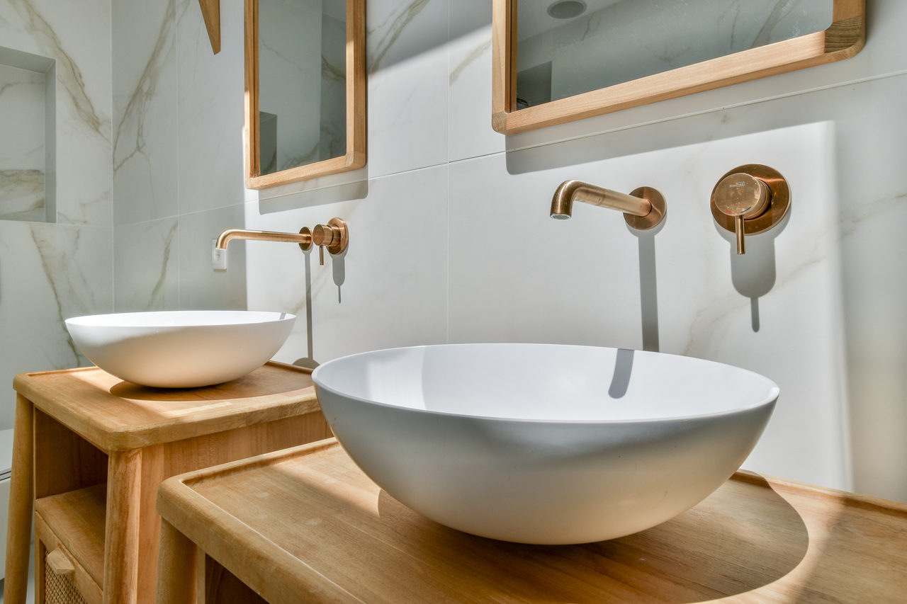 Master bathroom, Golden Sands in Amsterdam