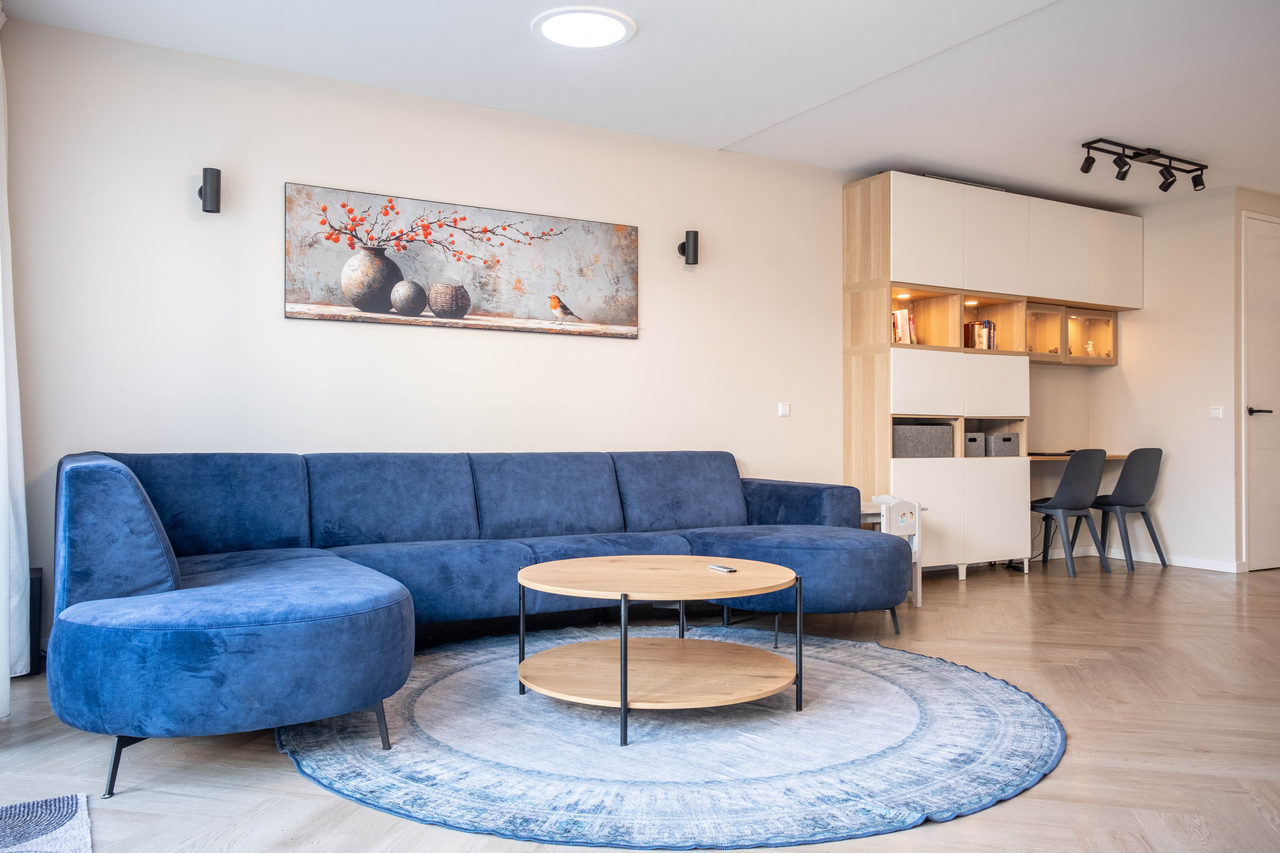 Navy oak: home interior design in Purmerend, photo 1 of 50