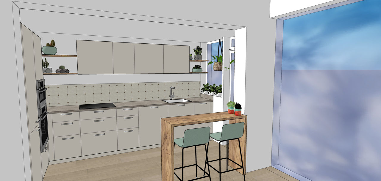 Botanic kitchen: kitchen design in Amstelveen, photo 18 of 26