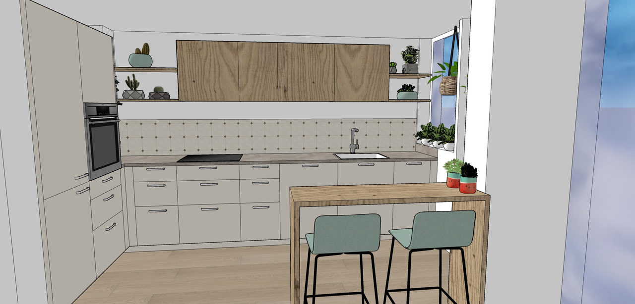 Botanic kitchen: kitchen design in Amstelveen, photo 17 of 26