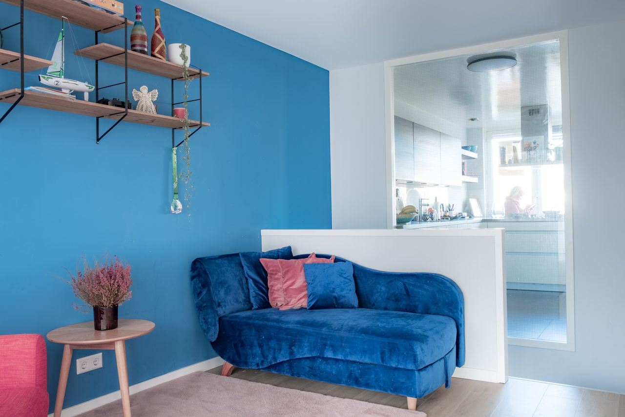 Blue and Pink: home interior design in Amsterdam, photo 10 of 46