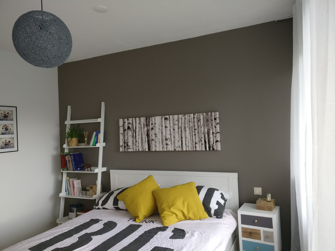 Black Brick Fireplace: rental property interior design in Amsterdam, photo 17 of 26