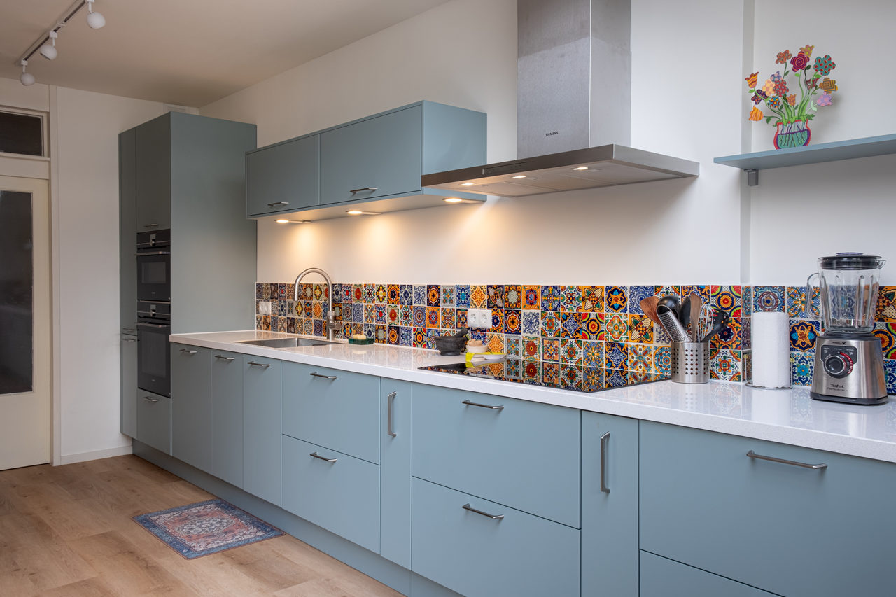 Portuguese Tiled Kitchen: kitchen design in Amstelveen, photo 5 of 27