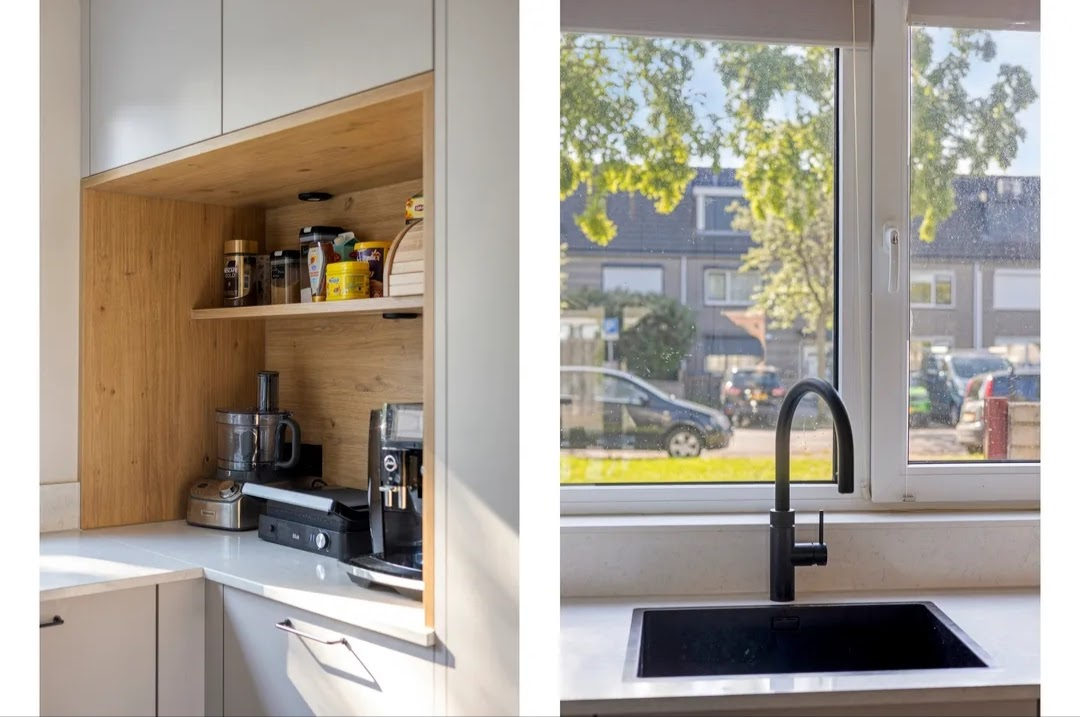 Navy oak: home interior design in Purmerend, photo 29 of 50