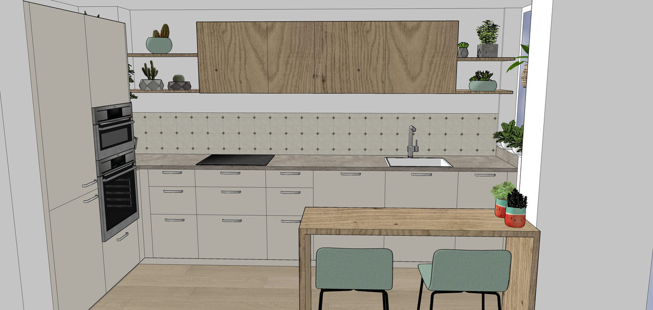 Botanic kitchen: kitchen design in Amstelveen, photo 20 of 26