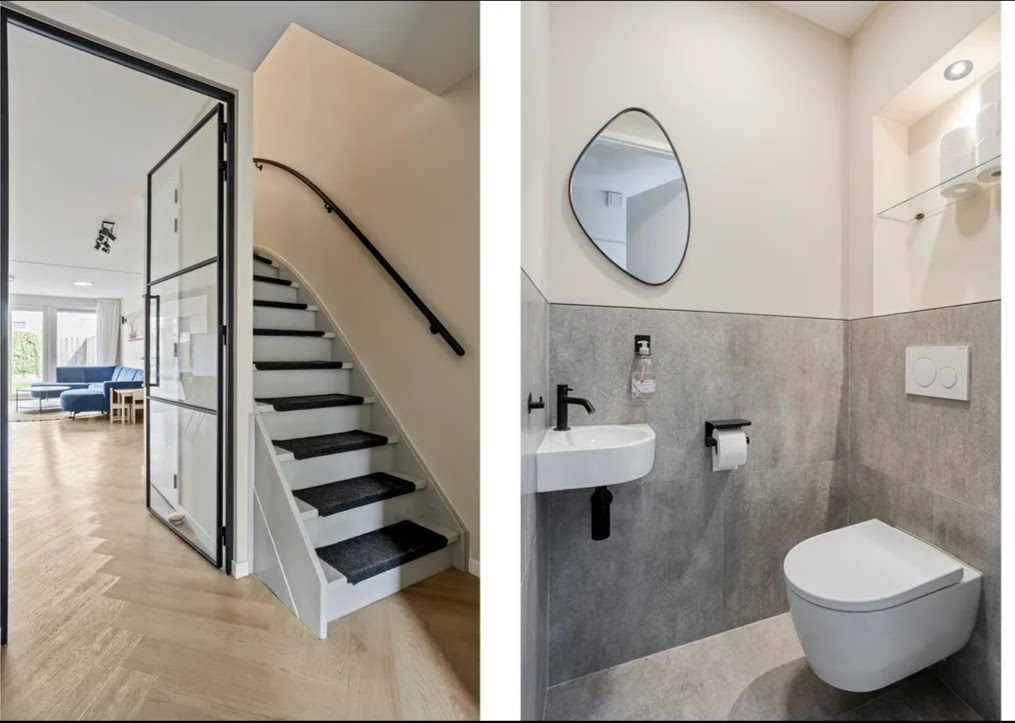 Navy oak: home interior design in Purmerend, photo 37 of 50