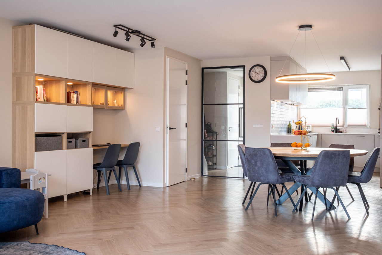 Navy oak: home interior design in Purmerend, photo 12 of 50