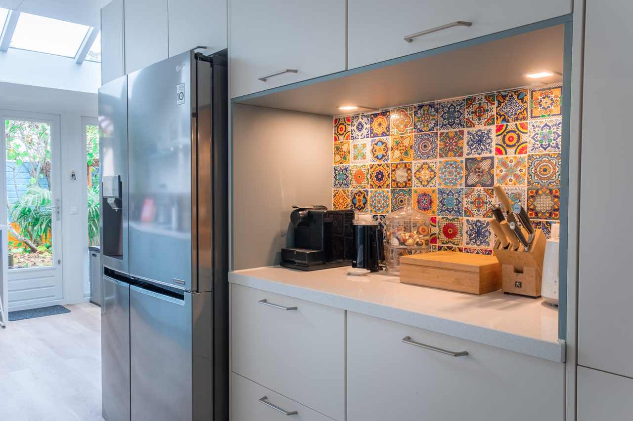 Portuguese Tiled Kitchen: kitchen design in Amstelveen, photo 13 of 27