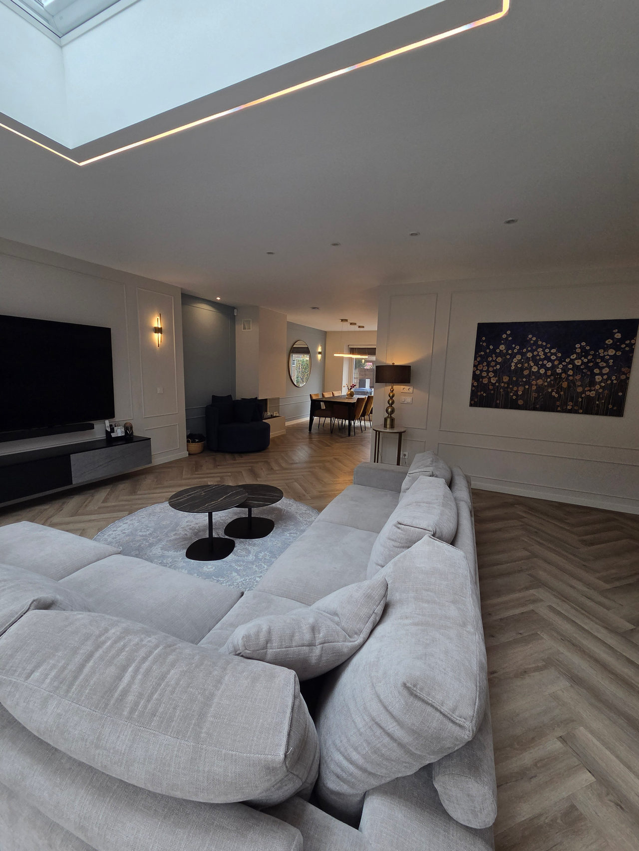 Golden Navy: home interior design in Amstelveen