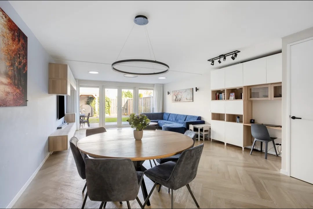 Navy oak: home interior design in Purmerend, photo 36 of 50